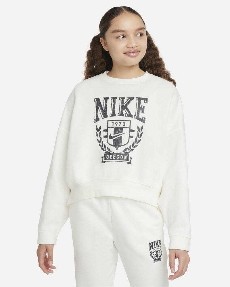 G NSW TREND FLC CREW PRNT