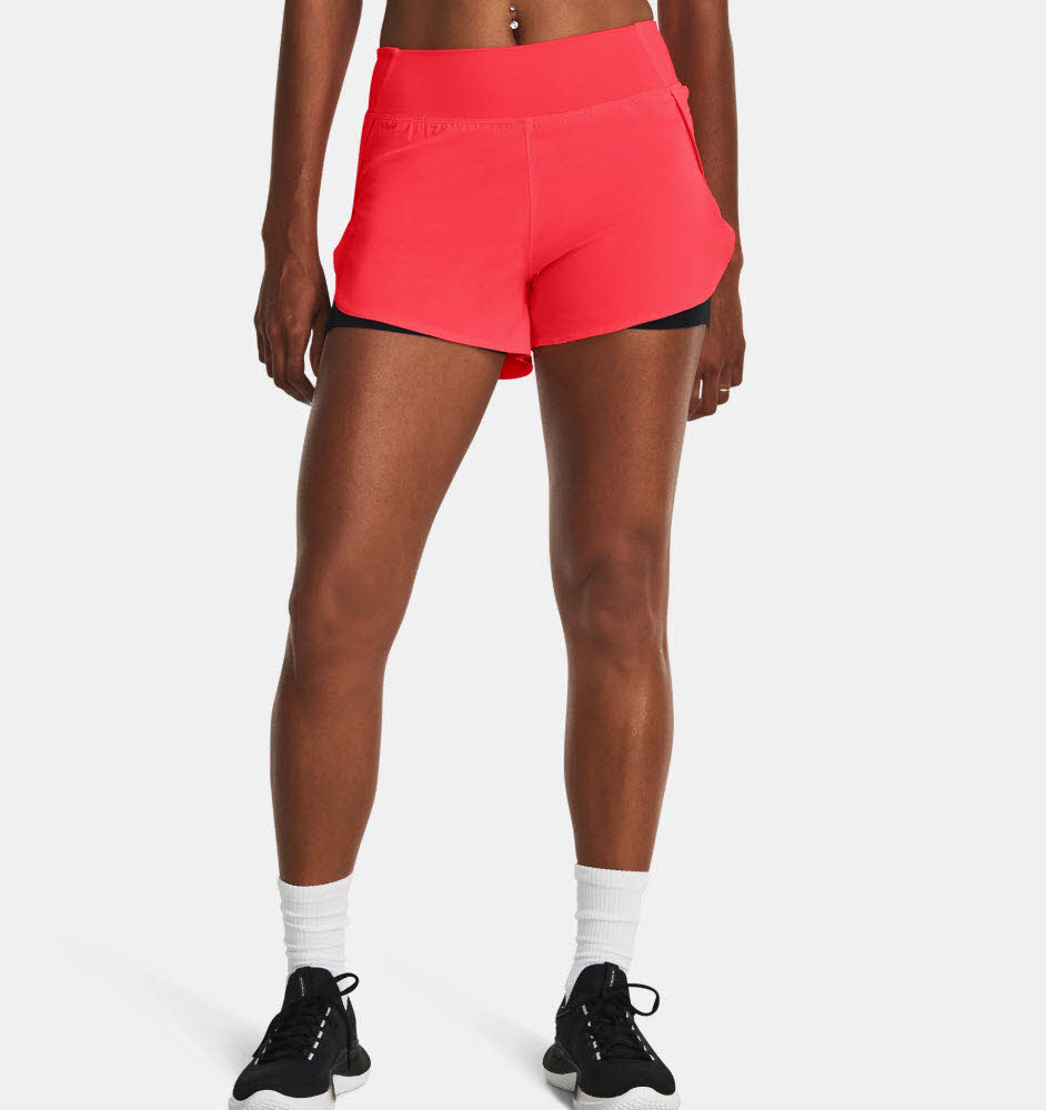 Flex Woven 2-in-1 Short-RED