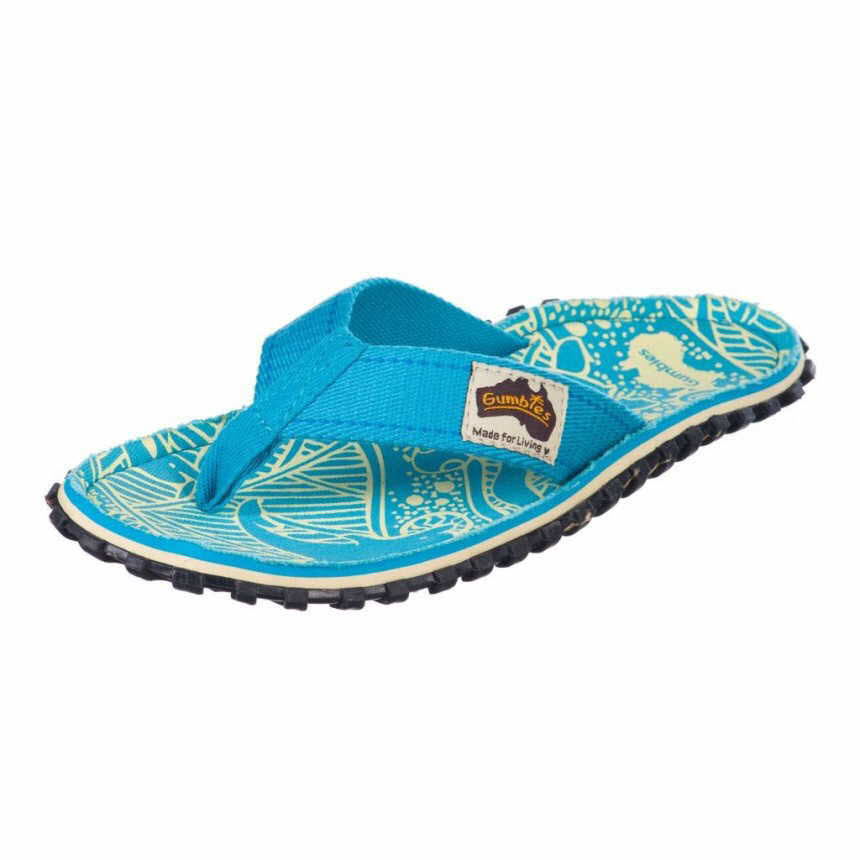 GUMBIES Turquoise Pat.