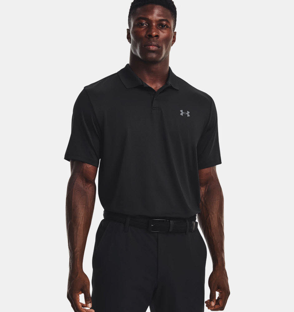 NOS UA Performance 3.0  Polo -BLK,B
