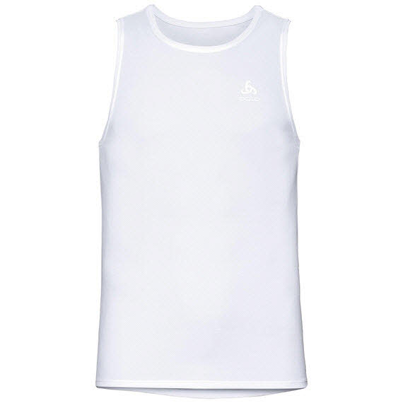 SUW TOP Crew neck Singlet ACTI,whit