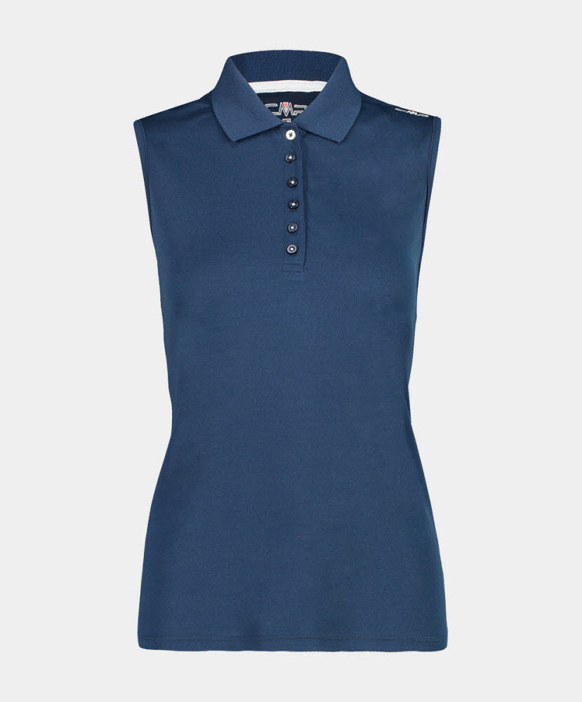 WOMAN POLO SLEEVELESS